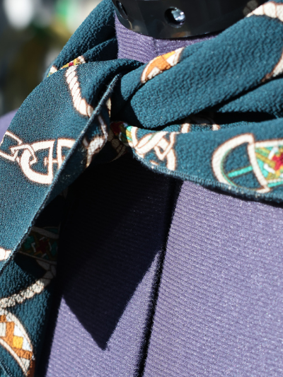 Le Foulard Carré vert